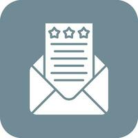 Mail Feedback Vector Icon