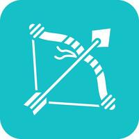 Bow And Arrow Vector Icon