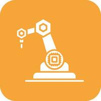 Autonomous Manufacturing Vector Icon