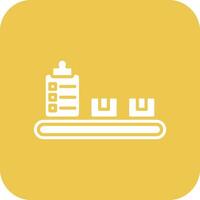 Focused Factory Production Vector Icon