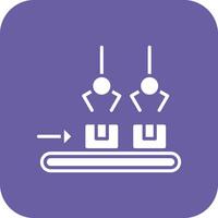 Flexible Assembly System Vector Icon