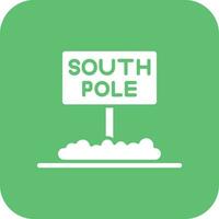 South Pole Vector Icon