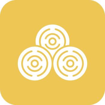 Hay Stack Vector Icon