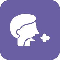 Shortness Of Breath Vector Icon