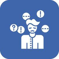 Anxiety Disorder Vector Icon