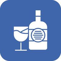 icono de vector de vino