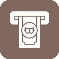 Cryptocurrency ATM Vector Icon