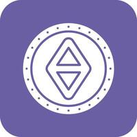 ethereum vector icono