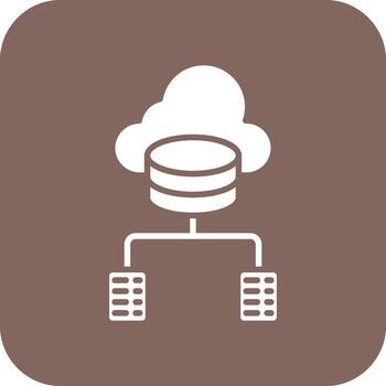 Data Infrastructure Vector Icon