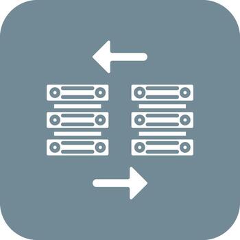 Data Transfer Vector Icon