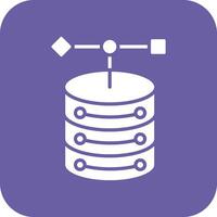 Object Database Vector Icon