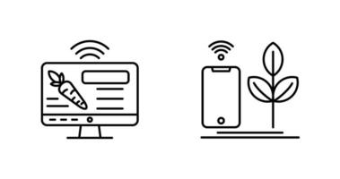 Biology and Briefcase Icon vector