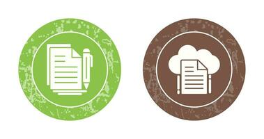 Document and File Icon vector