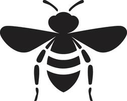 Beehive Leader Icon Buzzing Beehive Emblem vector