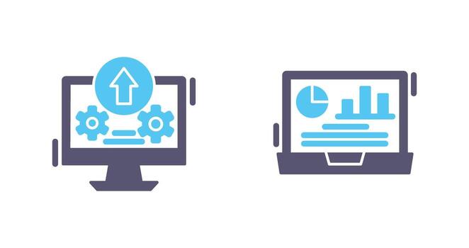 subir y tablero icono vector