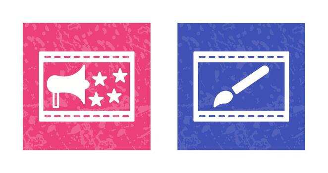 sitio web promoción y sitio web diseño icono vector