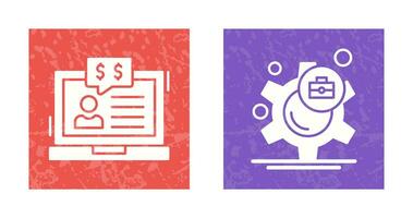 Employee Benefits and Employment Icon vector