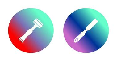 Sledgehmmer and Chisel Icon vector