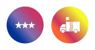 Stars and campaign Icon vector