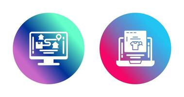 Tracking and Find Icon vector