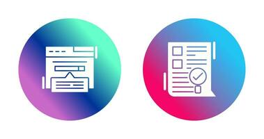 Keyword Search and SEO Audit Icon vector