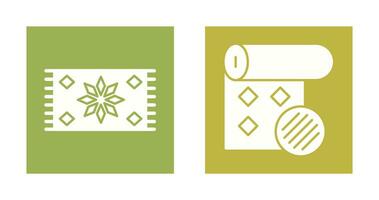 Carpet and Wallpaper Icon vector