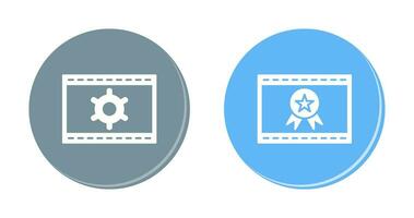 Web Optimization and Web Award Icon vector