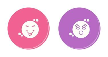 Naughty and Surprised Icon vector