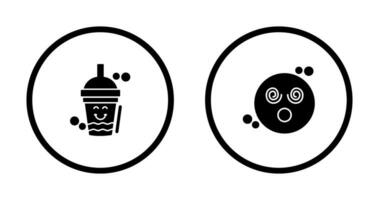 Drink and Dizzy Icon vector