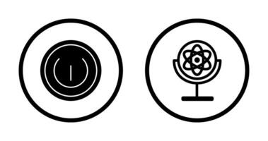 Gyroscope and Power Icon vector