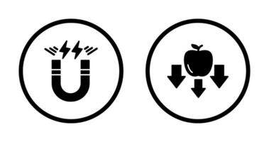 Energy and Gravity Icon vector