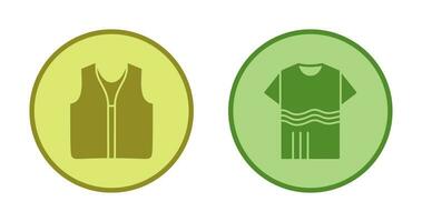 Swimming Vest and Accessory Icon vector