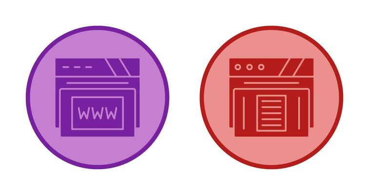 Www and Paper Icon