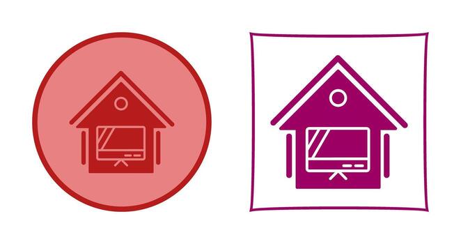 call center and cloud computing Icon vector
