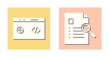 clean code and case study Icon vector