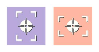 focus vertical and focus horizontal Icon vector