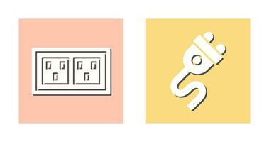 Socket and Plug Icon vector