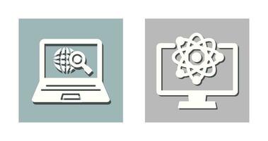 Explore and Science Icon vector