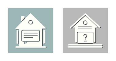 Message and Unknown Icon vector