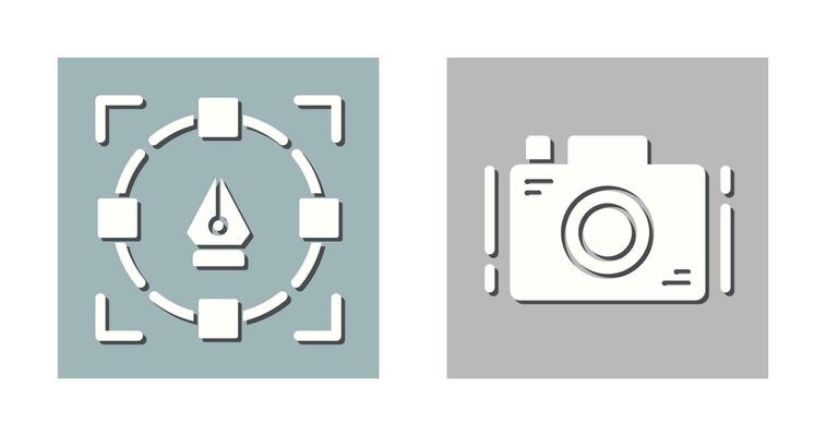 Camera and vector Icon