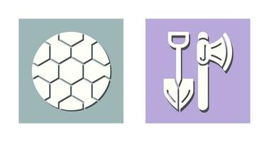 Soccer and Tools Icon vector