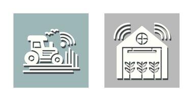 Cultivation and Warehouse Icon vector