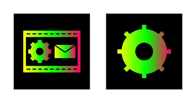 blogging Servicio y ajuste icono vector