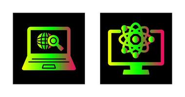 Explore and Science Icon vector