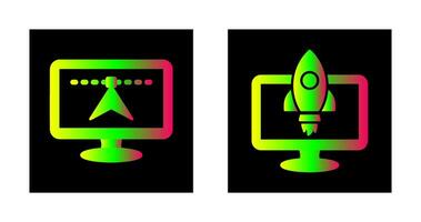 Share and Startup Icon vector