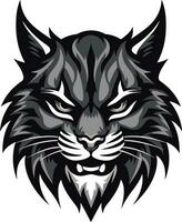 Bobcat Wild Predator Animal Vector Design A Fierce and Beautiful Wild Cat Bobcat Vector Design A Wild Predator Animal in a Vector Illustration Format