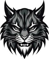 Bobcat Wild Predator Animal Vector Design A Fierce and Beautiful Wild Cat Bobcat Vector Design A Wild Predator Animal in a Vector Illustration Format