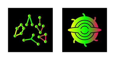 constellation and blackhole Icon vector