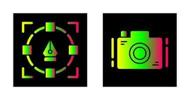 Camera and vector Icon