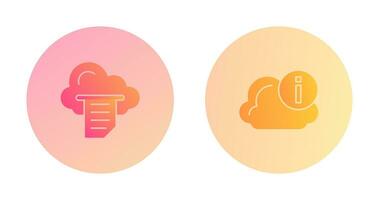 File and Information Icon vector